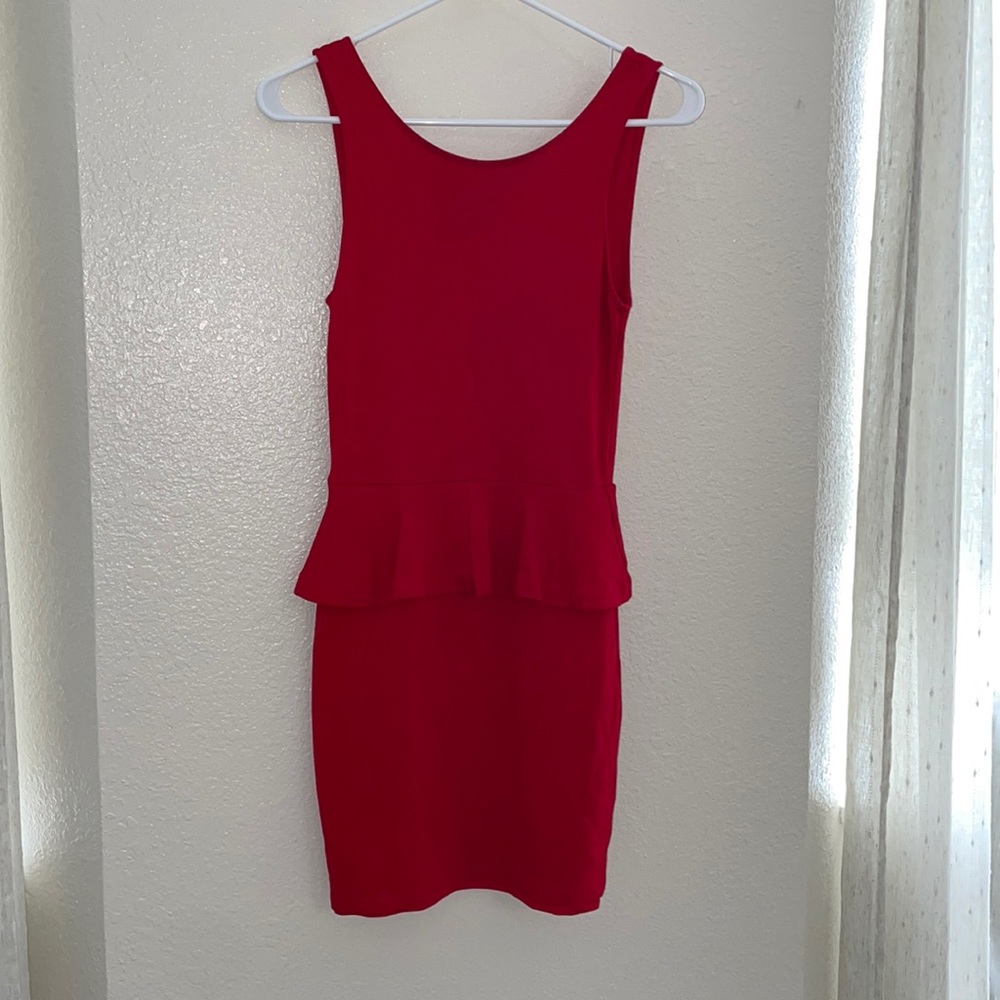 Red dress